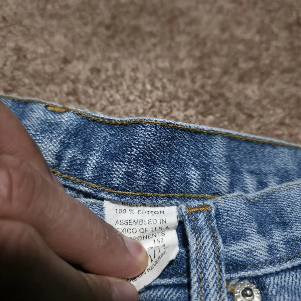 Vintage 90s Y2K Tommy‎ Jeans Women's Blue Tommy Girl Size 30 x 27 Pants